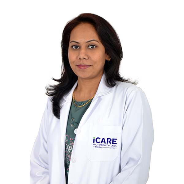 Dr. Basely Saju - Best gynecologist in Mankhool, Dubai iCARE